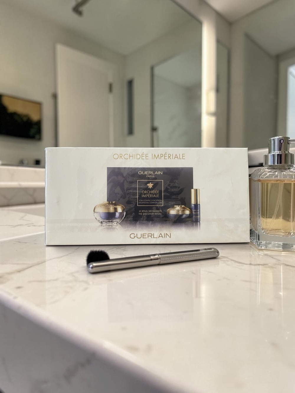 Guerlain Orchidée Impériale The Discovery Ritual Skincare Set Ounces Travel Size